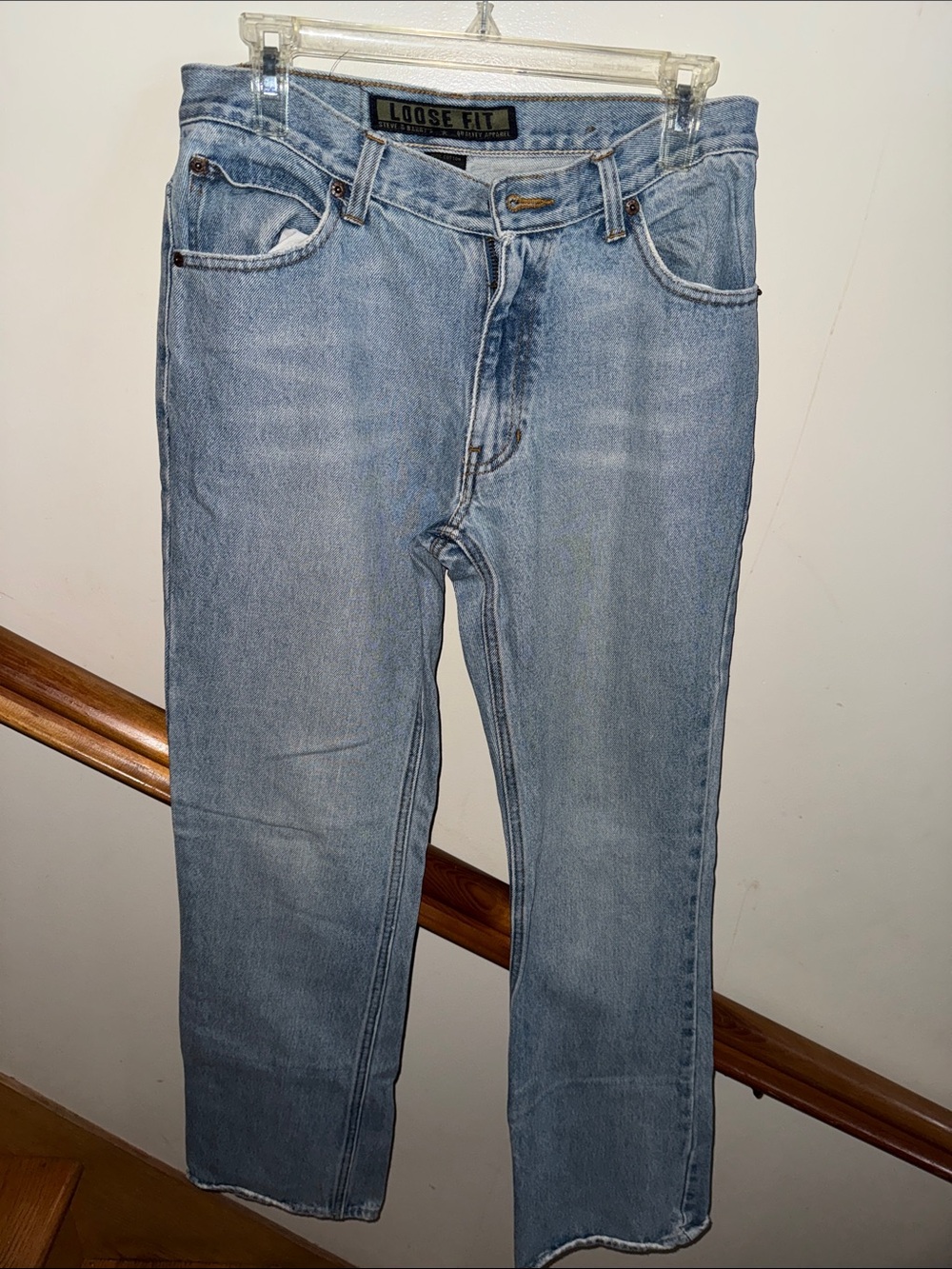 Steve & Barry's Light Blue Relaxed Fit Men's Jeans